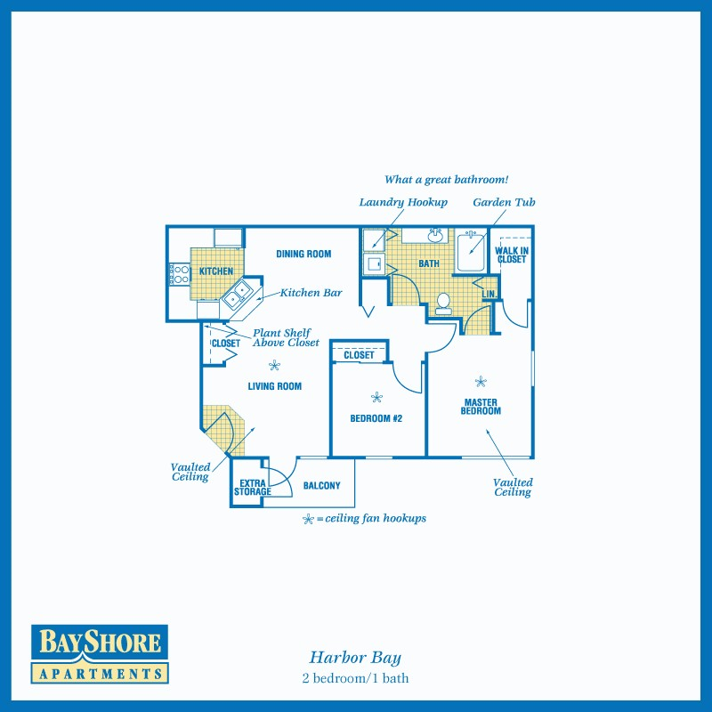 Harbor Bay floor plan