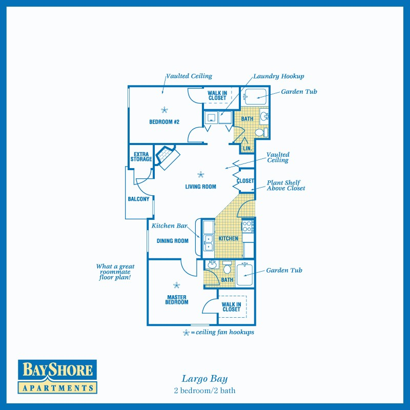 Largo Bay floor plan