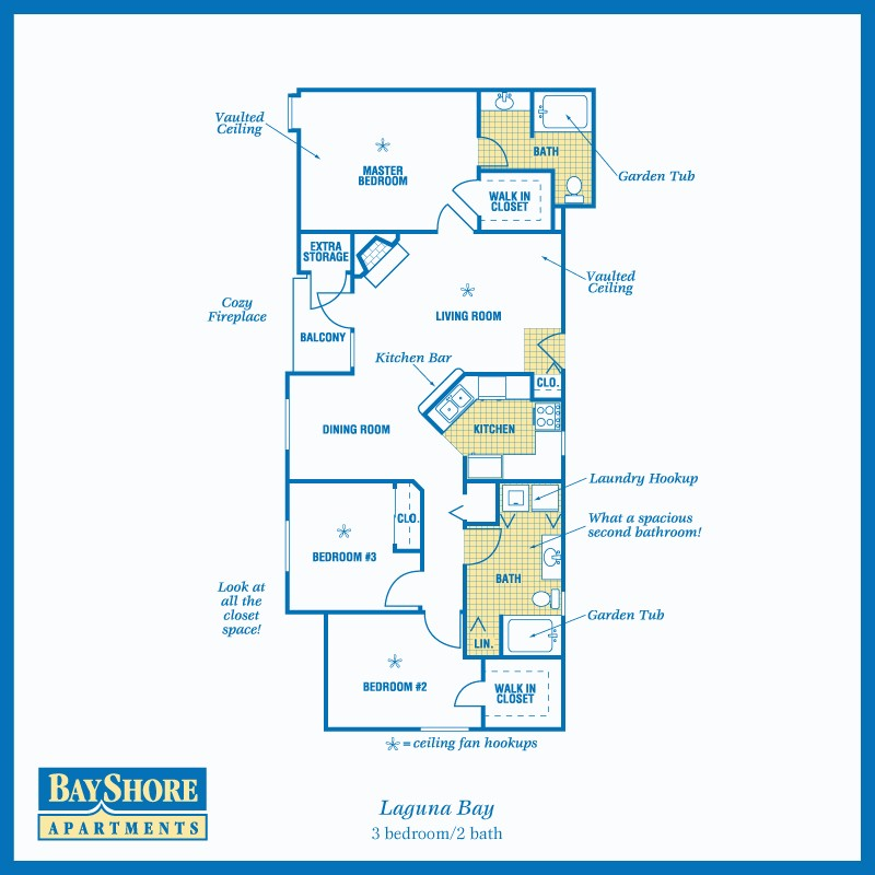 Laguna Bay floor plan