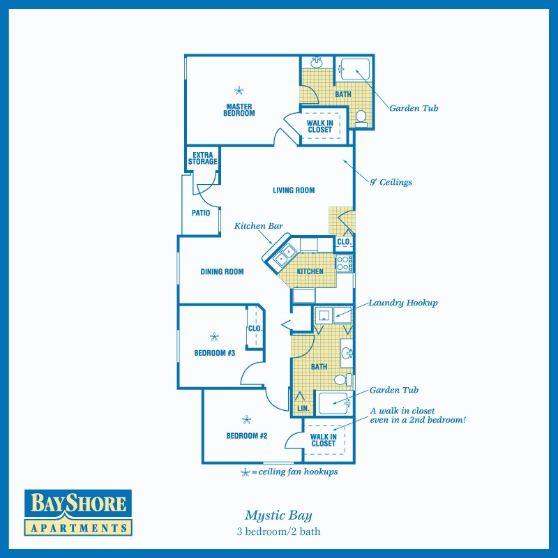 Mystic Bay floor plan Mystic Bay floor plan