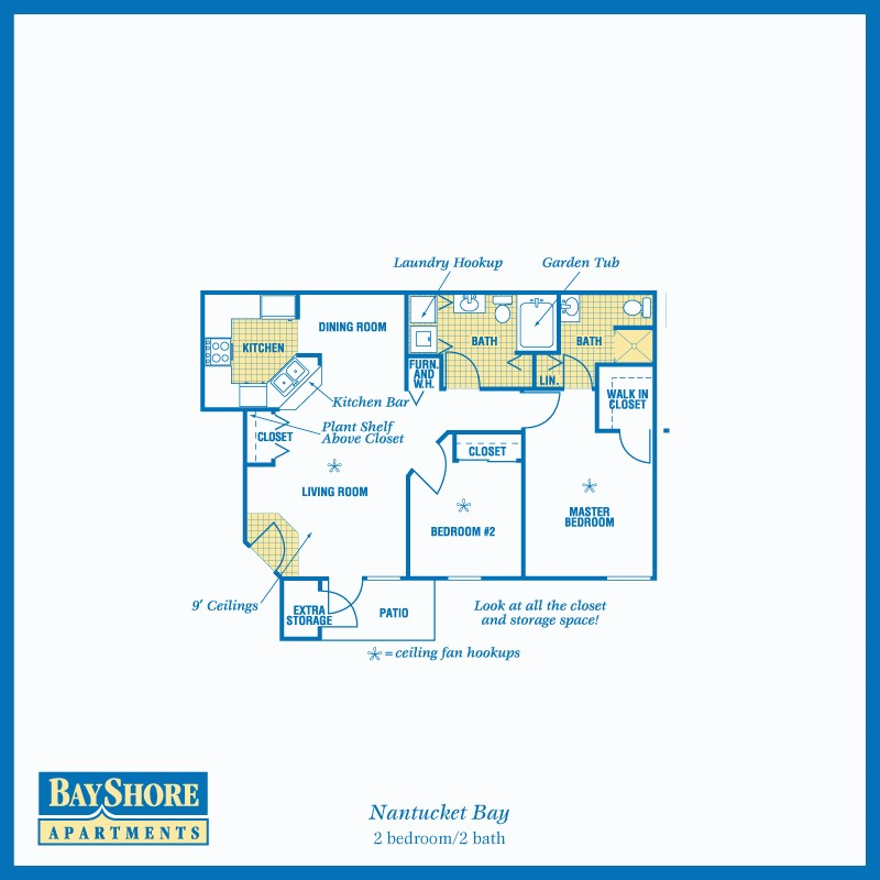 Nantucket Bay floorplan Nantucket Bay floorplan