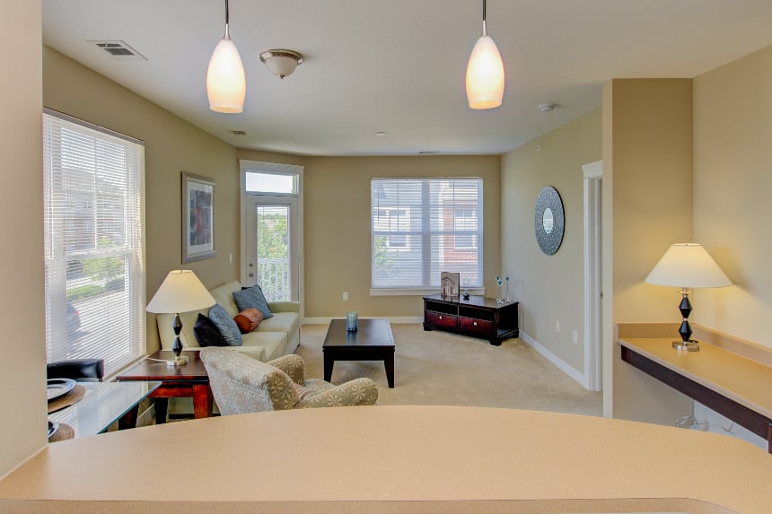 Smart lights in a Greenwood apartment